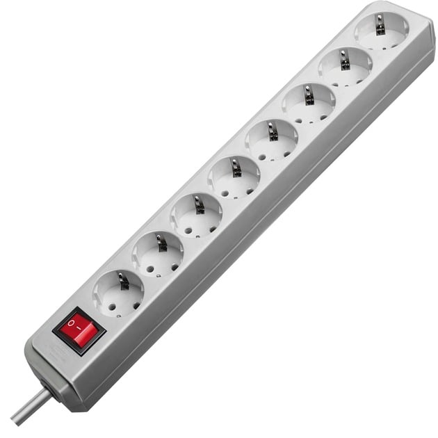 Brennenstuhl Eco-Line Steckdosenleiste 8-fach | 04007123114443