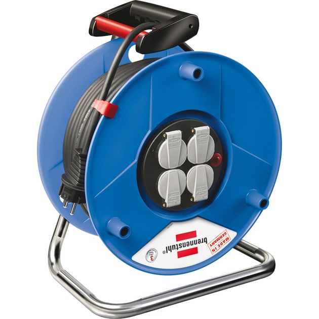 Brennenstuhl Garant Indoor-Kabeltrommel, 4-fach | 04007123005345