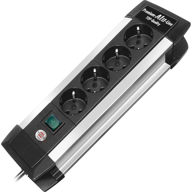 Brennenstuhl Premium-Alu-Line Steckdosenleiste 4-fach | 04007123141562