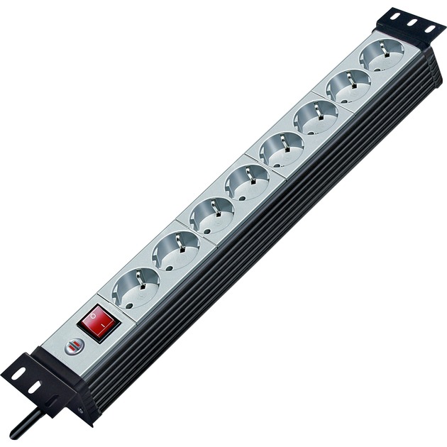 Brennenstuhl Premium-Line Steckdosenleiste 8-fach, 19″ Format | 04007123105816 Brennenstuhl Premium-Line Steckdosenleiste 8-fach, 19″ Format | 04007123105816