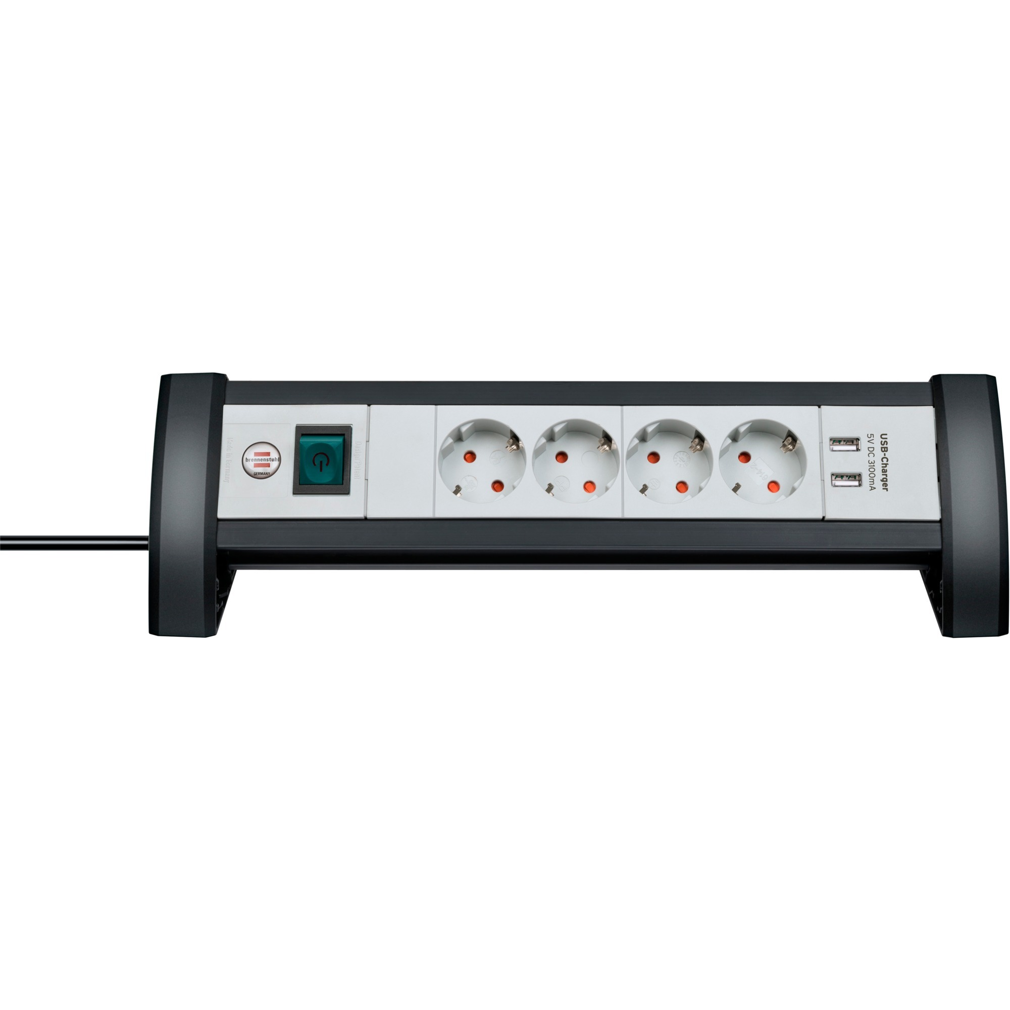 Premium-Office-Line Steckdosenleiste 4-fach