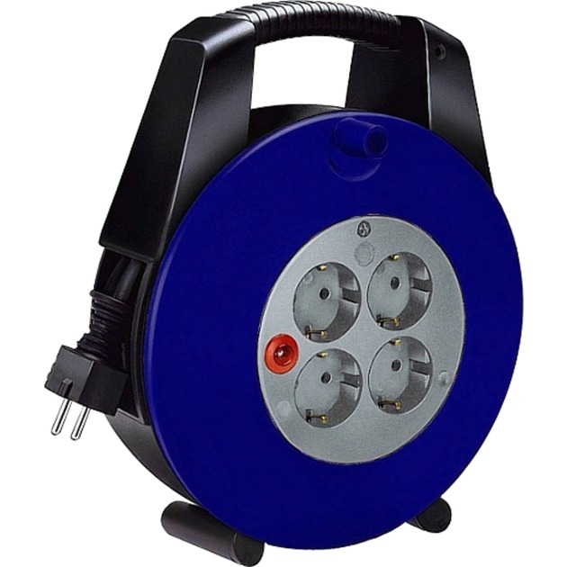 Brennenstuhl Vario-Line Mini-Kabeltrommel 4-fach | 04007123094806 Brennenstuhl Vario-Line Mini-Kabeltrommel 4-fach | 04007123094806