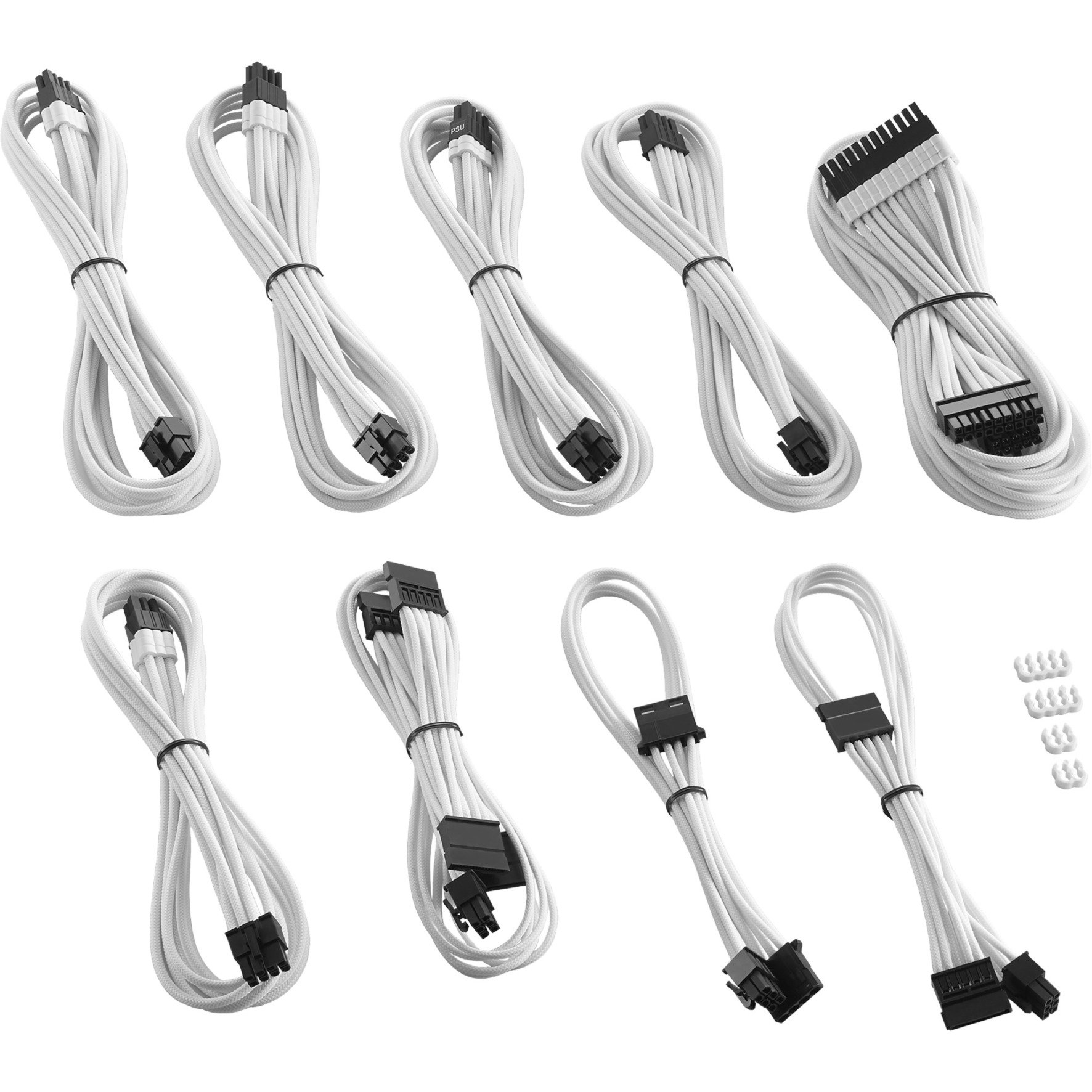 Cablemod PRO ModMesh C-Series Rmi, RMx Cable Kit – WHITE, Kabelmanagement | 00716894289826