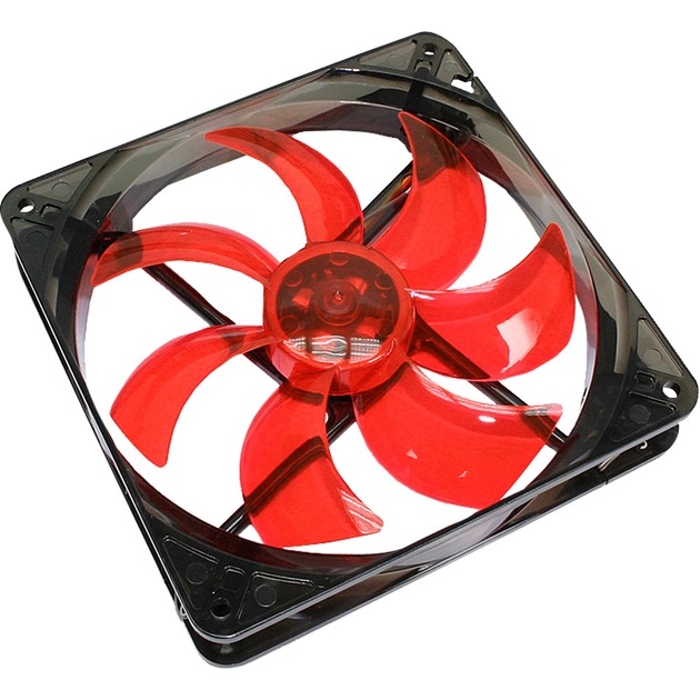 Cooltek CT-Silent Fan 140 LED rot 140x140x25, Gehäuselüfter | 04250140324122 Cooltek CT-Silent Fan 140 LED rot 140x140x25, Gehäuselüfter | 04250140324122
