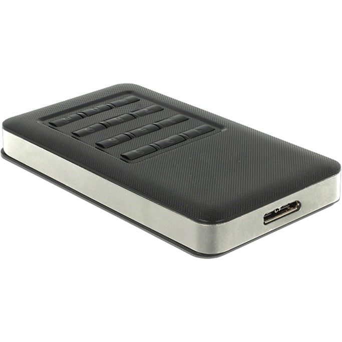 Externes Gehäuse M.2 Key B 42 mm SSD > USB 3.0 Typ Micro-B Buchse, Laufwerksgehäuse
