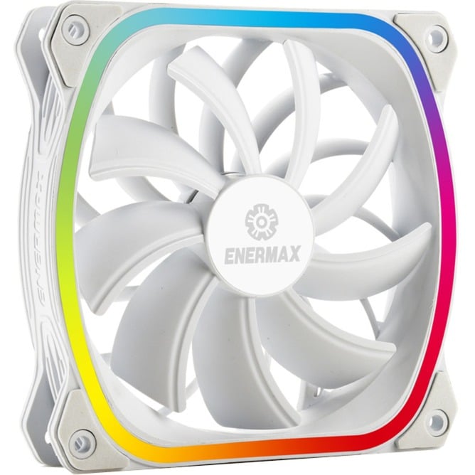 Enermax SquA ARGB White, Gehäuselüfter | 04713157724304 Enermax SquA ARGB White, Gehäuselüfter | 04713157724304