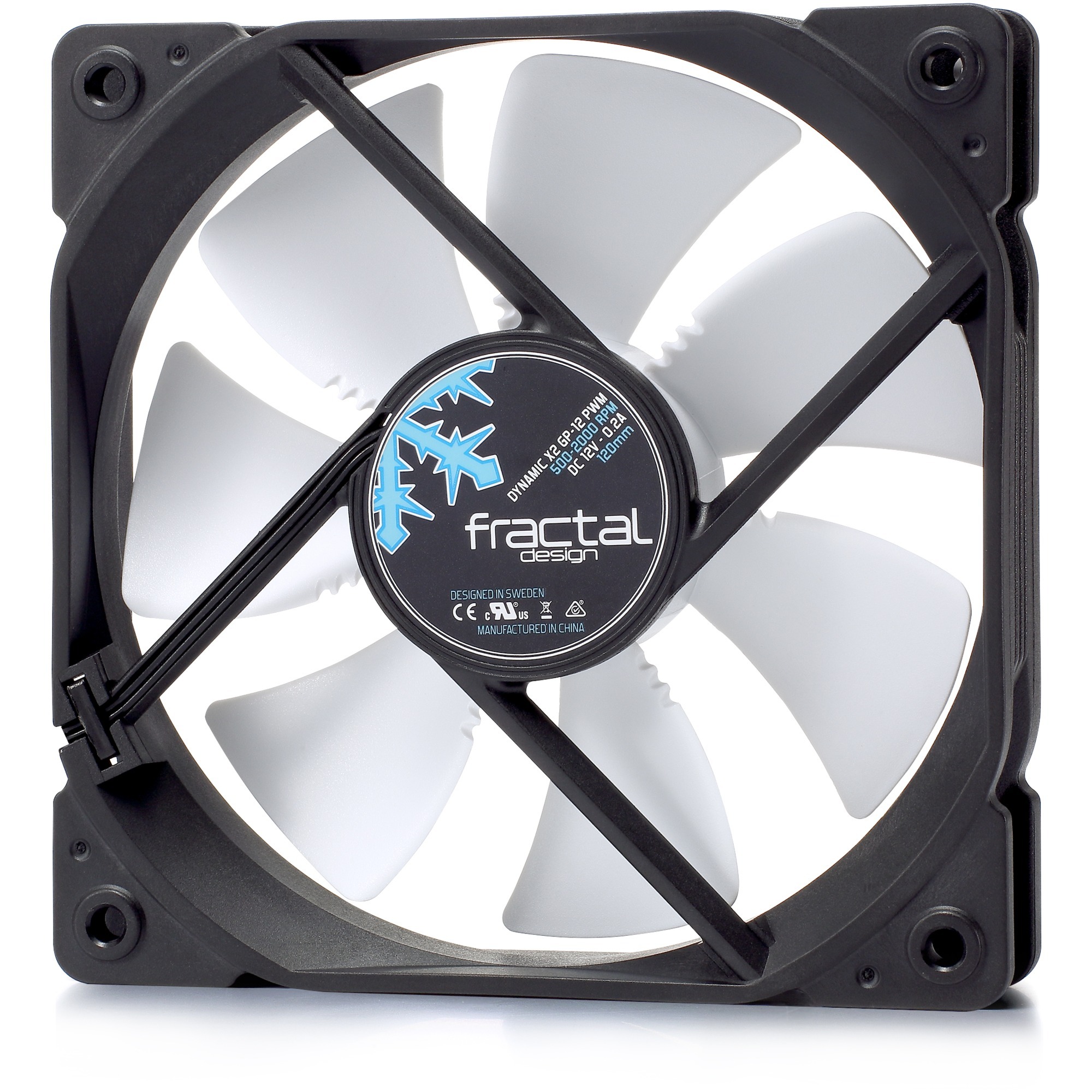 Fractal Design Dynamic X2 GP-12 PWM, Gehäuselüfter | 07340172700166 Fractal Design Dynamic X2 GP-12 PWM, Gehäuselüfter | 07340172700166