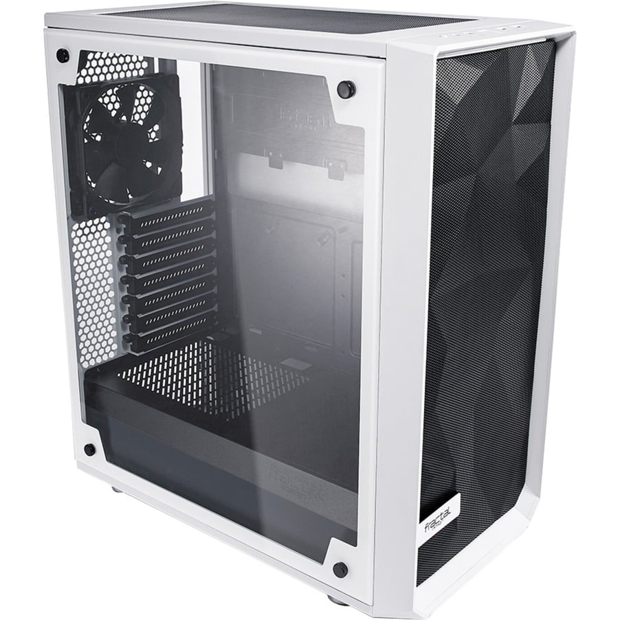 Fractal Design Meshify C Tempered Glass TG white clear, Tower-Gehäuse | 07340172700104