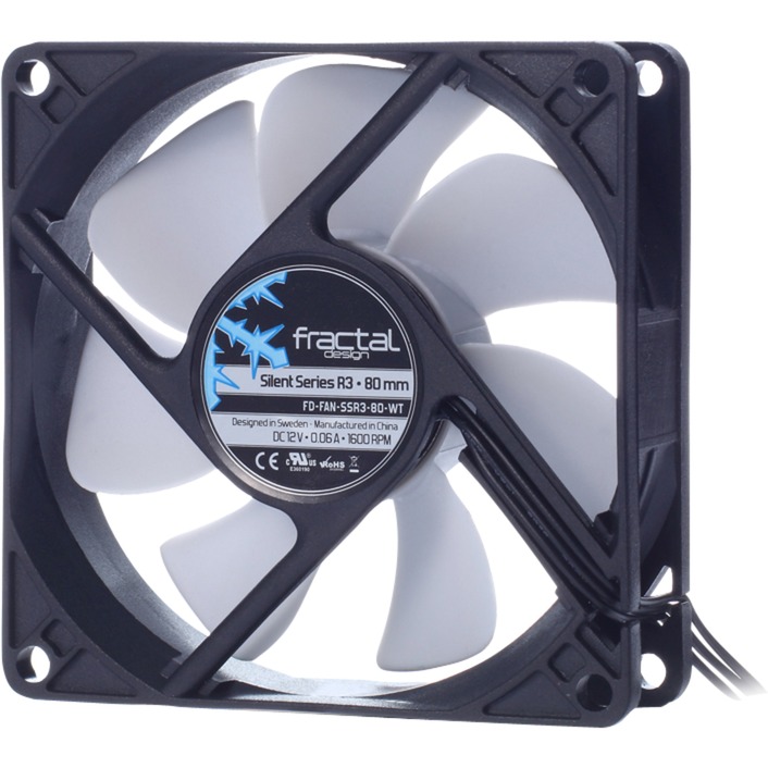 Fractal Design Silent Series R3 80mm, Gehäuselüfter | 07350041083405 Fractal Design Silent Series R3 80mm, Gehäuselüfter | 07350041083405