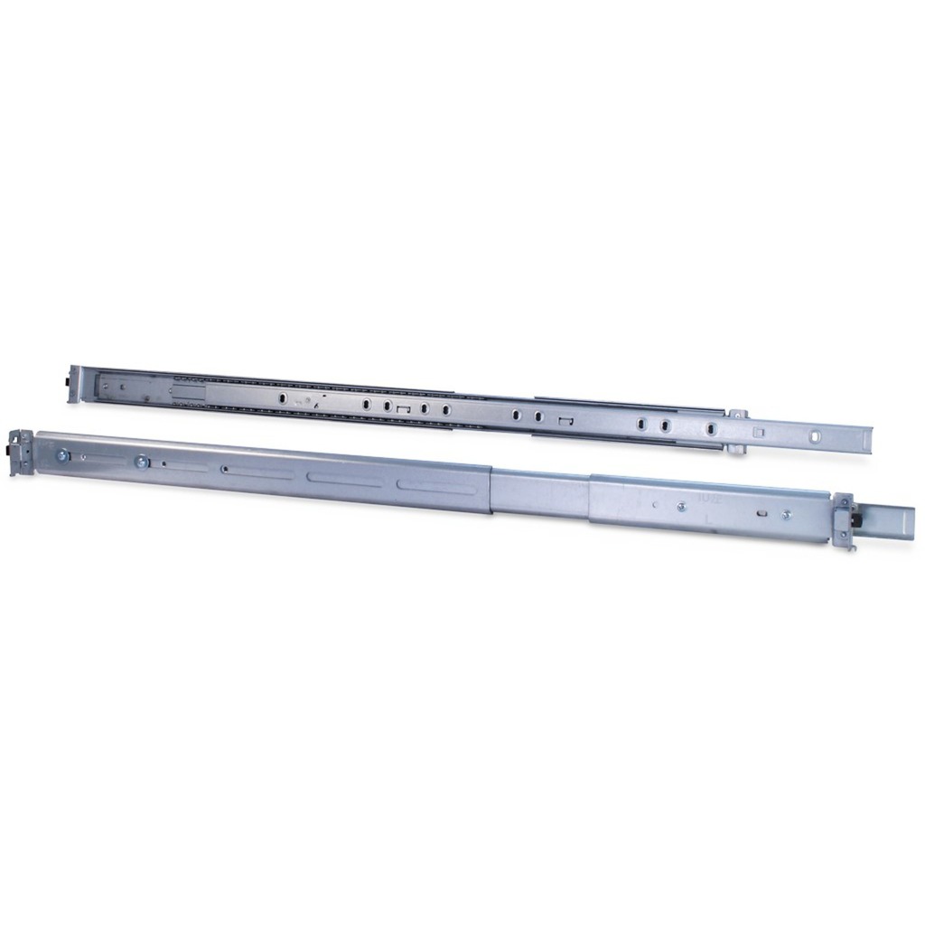 1U Teleskopschienen 650 mm, Einbauschienen