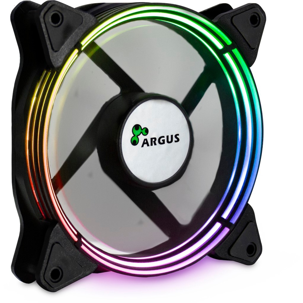 Inter-Tech Argus Valo 1201 RGB 120x120x25, Gehäuselüfter | 04260455644747 Inter-Tech Argus Valo 1201 RGB 120x120x25, Gehäuselüfter | 04260455644747