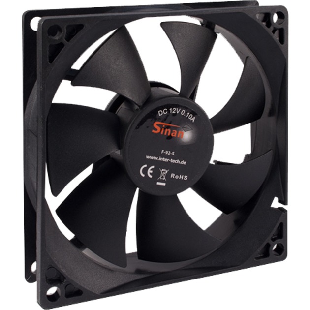 F-92-S 92x92x25mm, Gehäuselüfter