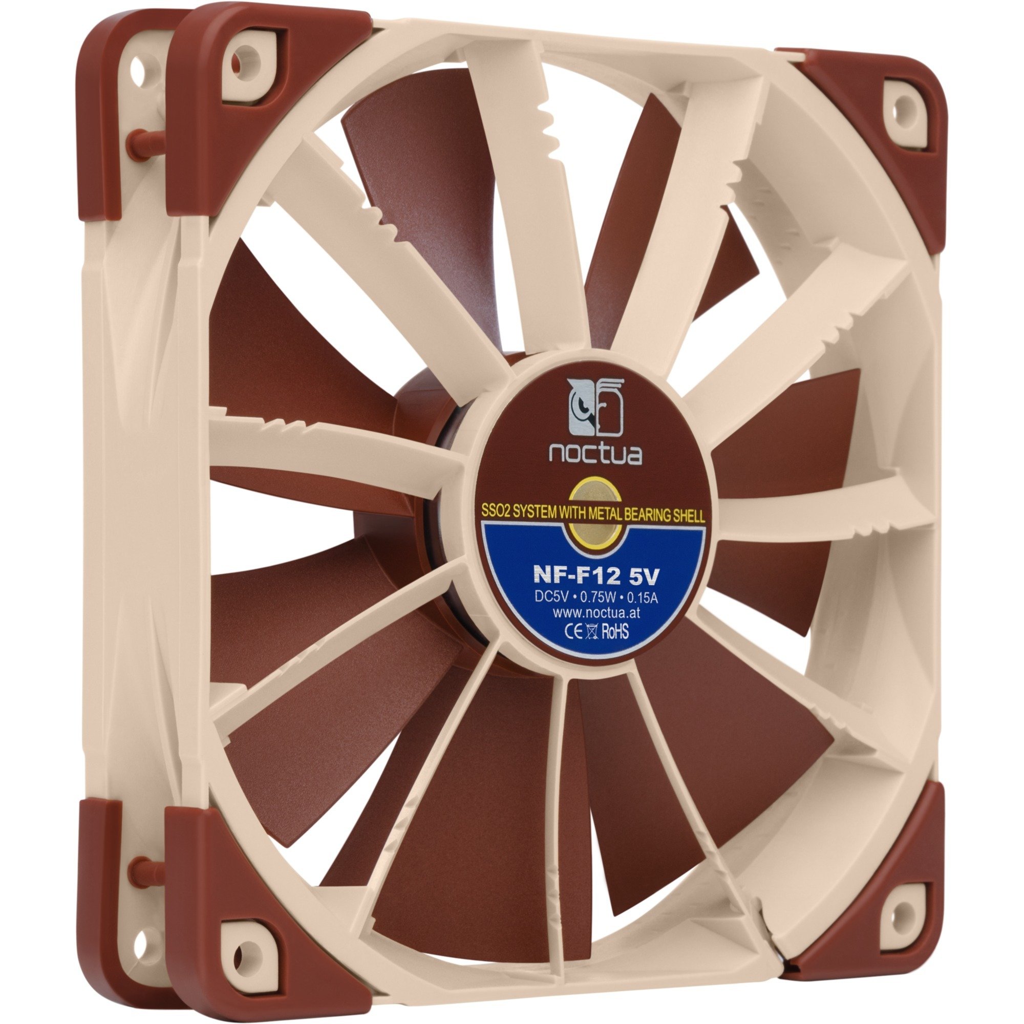 Noctua NF-F12 5V, Gehäuselüfter | 09010018100266 Noctua NF-F12 5V, Gehäuselüfter | 09010018100266