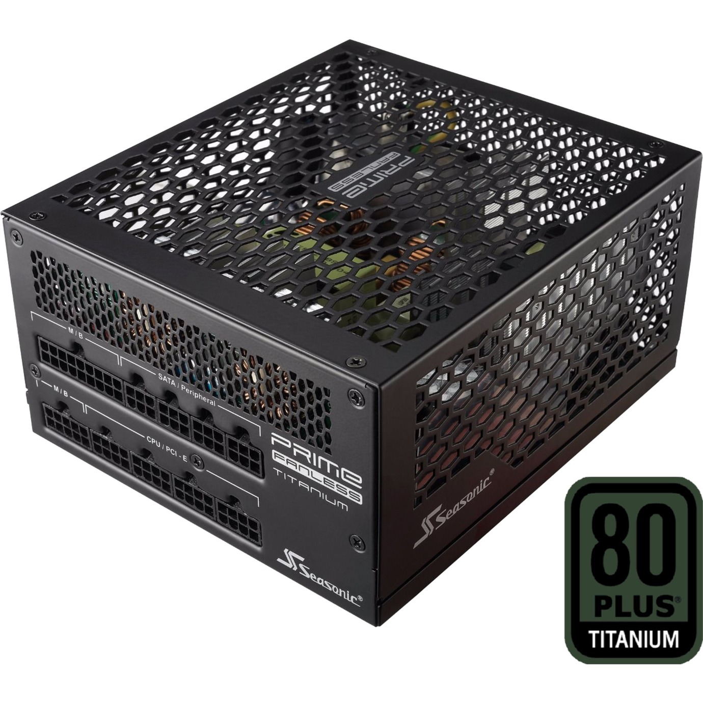 Seasonic PRIME Titanium Fanless 600W, PC-Netzteil | 04711173873310 Seasonic PRIME Titanium Fanless 600W, PC-Netzteil | 04711173873310