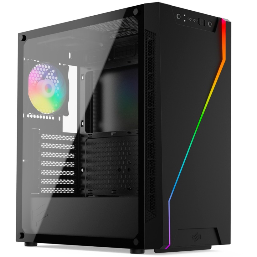 SilentiumPC Armis AR6Q EVO TG ARGB, Tower-Gehäuse | 05903018661216