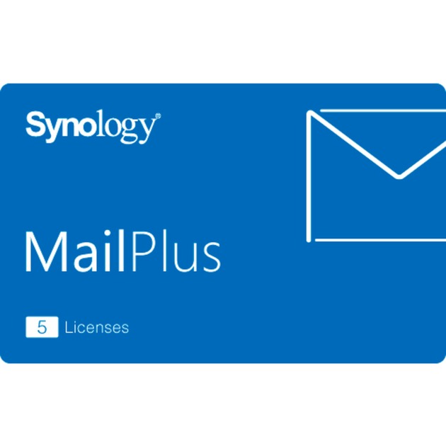 Synology MailPlus 5 Licenses, Überwachungszubehör | 04711174722365 Synology MailPlus 5 Licenses, Überwachungszubehör | 04711174722365