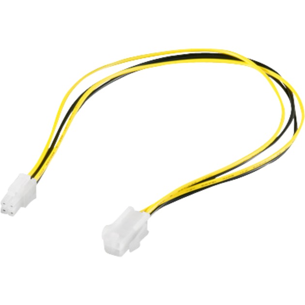 Goobay 4-Pin P4 Stromkabel-Verlängerung, Verlängerungskabel | 04040849513596 Goobay 4-Pin P4 Stromkabel-Verlängerung, Verlängerungskabel | 04040849513596