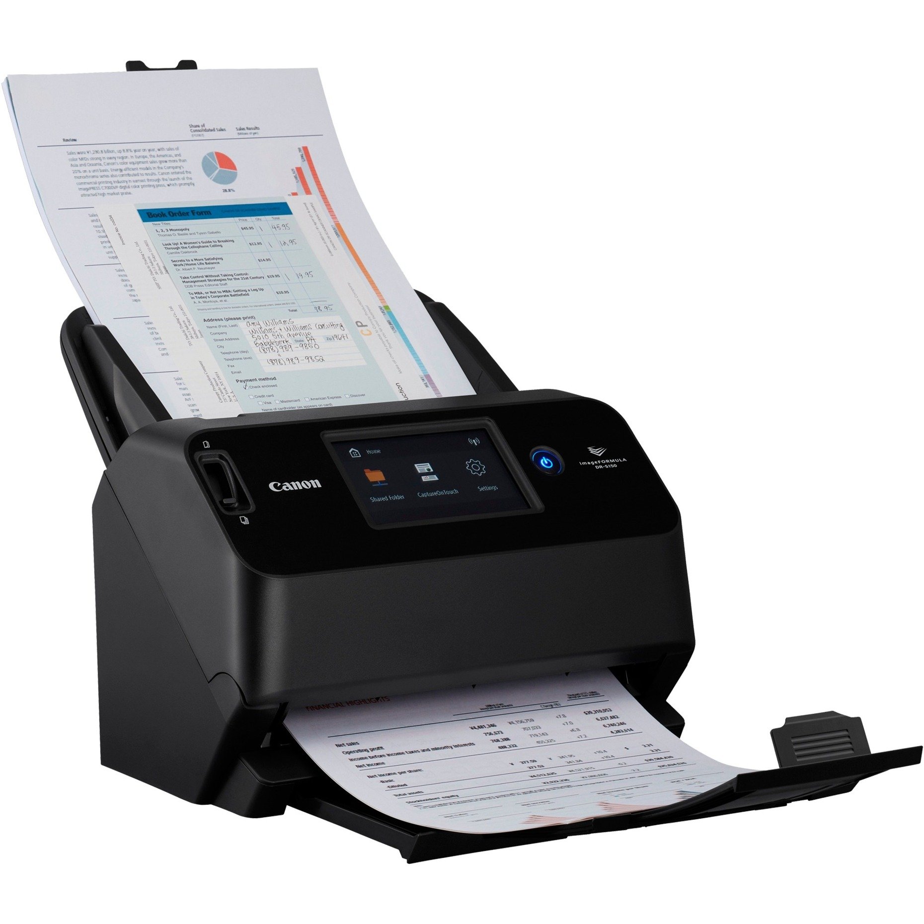 Canon imageFORMULA DR-S150, Scanner | 04528472109206 Canon imageFORMULA DR-S150, Scanner | 04528472109206