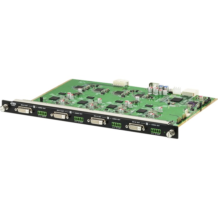 Aten 4-Port-DVI-Ausgabekarte mit Scaler, Modul | 04719264641268 Aten 4-Port-DVI-Ausgabekarte mit Scaler, Modul | 04719264641268