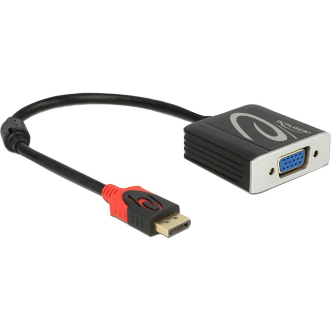 Delock Adapter DisplayPort 1.2 Stecker > VGA Buchse | 04043619629671 Delock Adapter DisplayPort 1.2 Stecker > VGA Buchse | 04043619629671