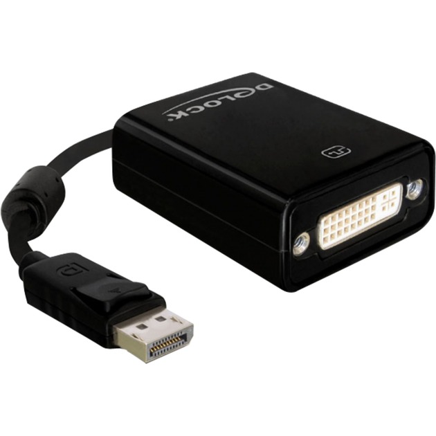 Delock Adapter Displayport-Stecker > DVI-I-Buchse | 04043619618477 Delock Adapter Displayport-Stecker > DVI-I-Buchse | 04043619618477