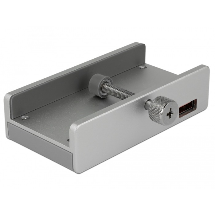 Delock Externer USB 3.0 Hub Mit 7 Ports – Transparentes Design, Praktisch Für Mehr Anschlüsse