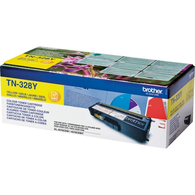 TN-328Y gelb, Toner
