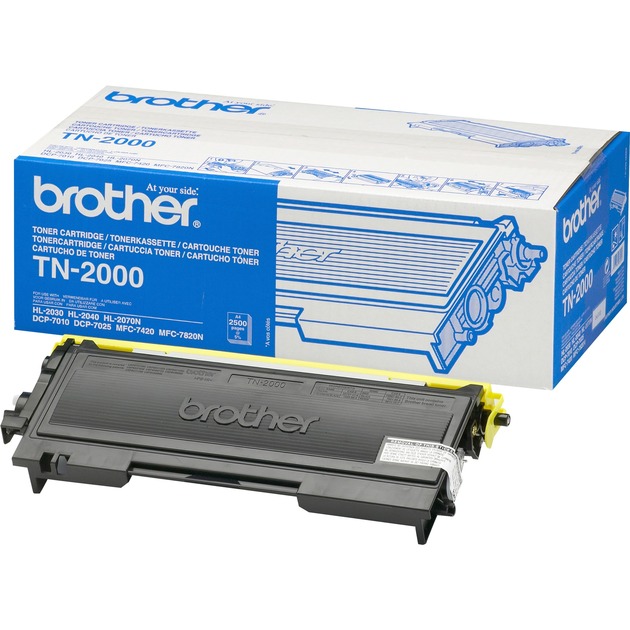 Brother Toner TN-2000, schwarz, ca. 2500 Seiten 4977766630726 Brother