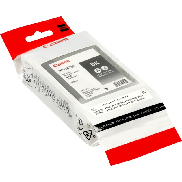 Tinte Schwarz PFI-102BK