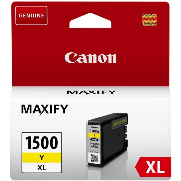 Canon Druckerpatrone PGI-1500Y XL (9195B001) gelb 4549292003918 Canon