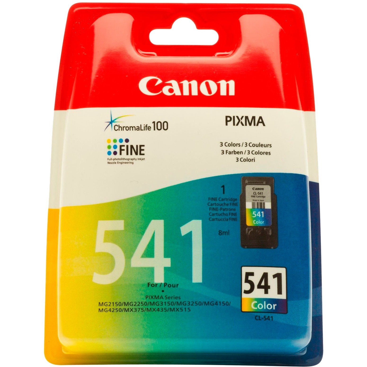 Canon Tinte color CL-541 | 08714574572581 Canon Tinte color CL-541 | 08714574572581