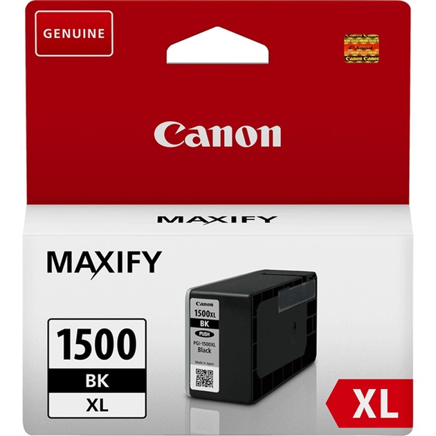 Canon Original PGI-1500XL BK Druckerpatrone schwarz 1.200 Seiten (9182B001)