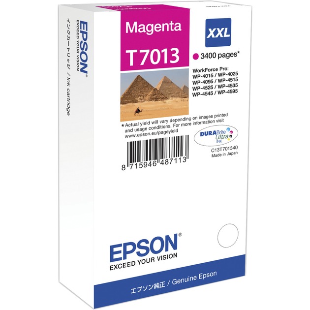 Epson C13T70134010 magenta, Tinte | 08715946487113 Epson C13T70134010 magenta, Tinte | 08715946487113