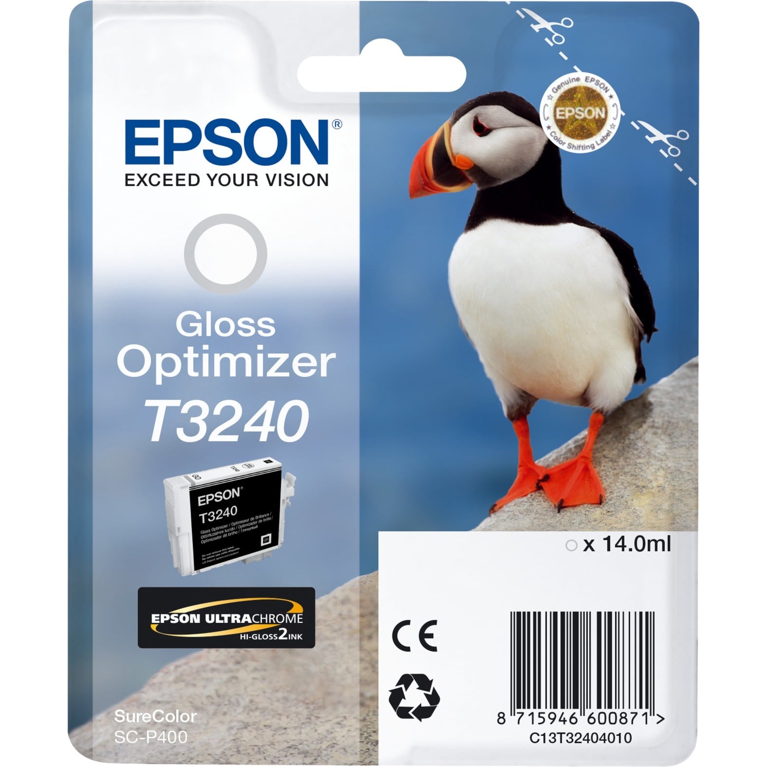 Tinte Gloss Optimizer C13T324040
