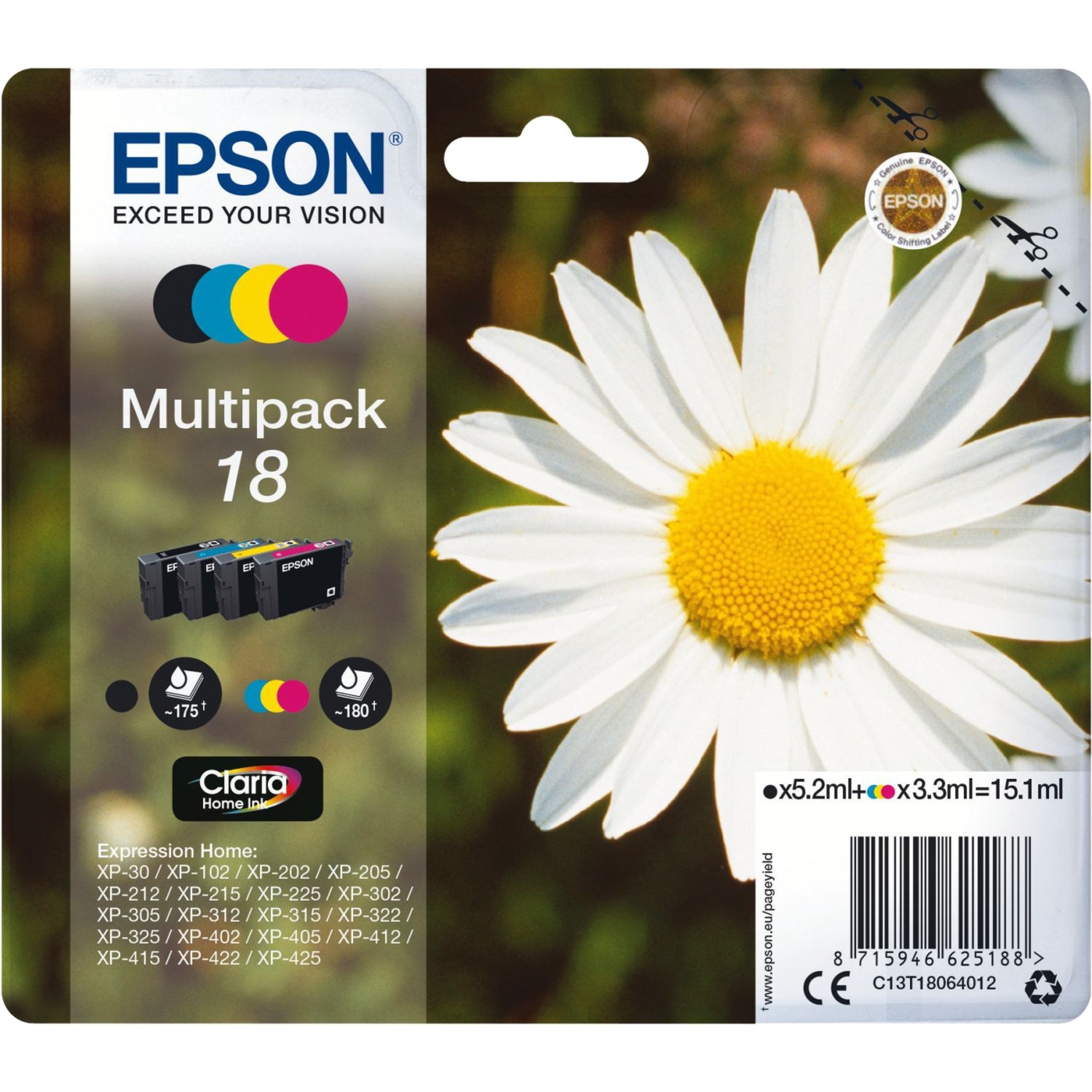 Tinte Multipack 18 (C13T18064012)
