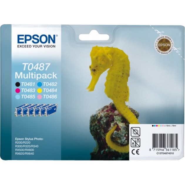 Epson Tinte Multipack C13T04874010 | 08715946361185 Epson Tinte Multipack C13T04874010 | 08715946361185
