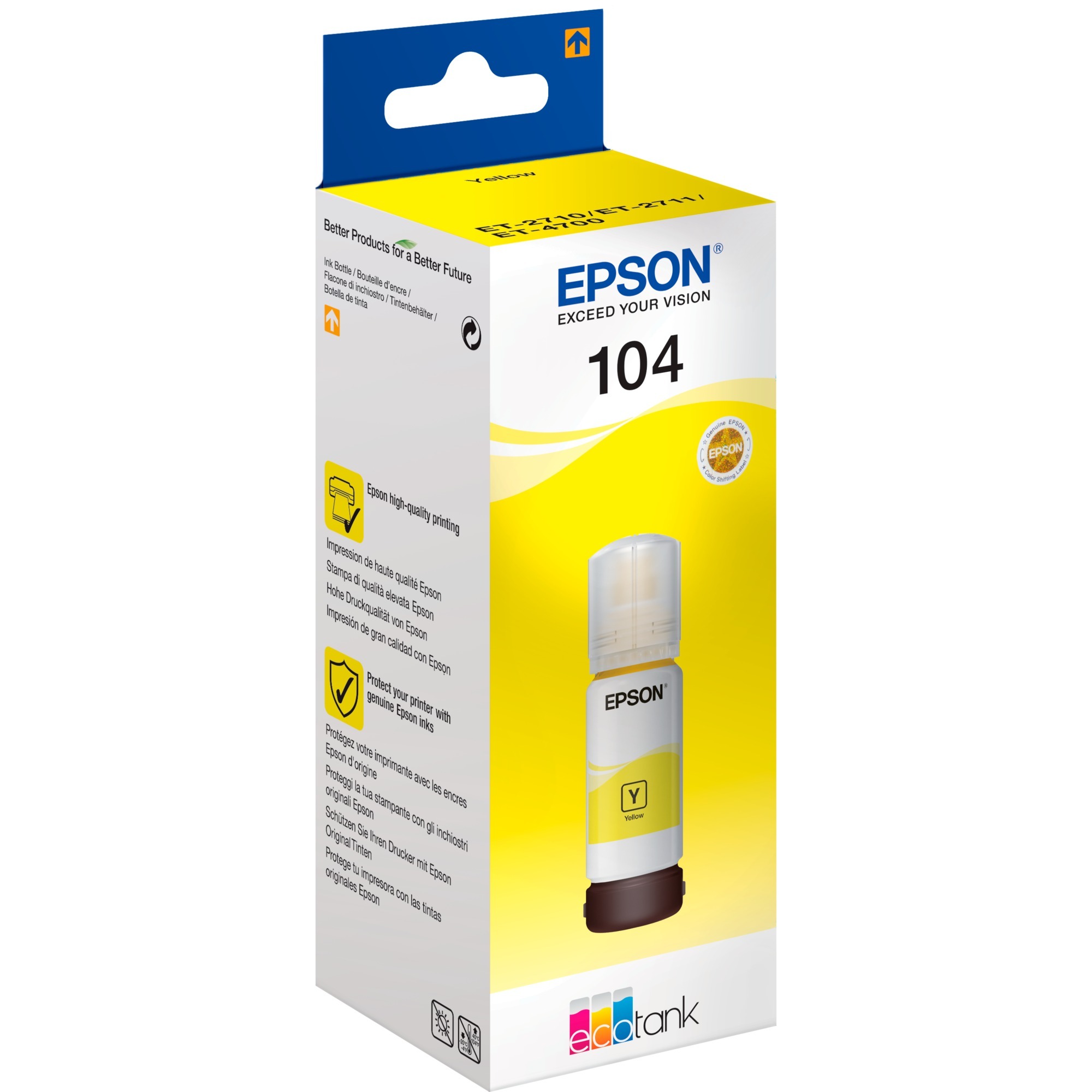 Tinte gelb 104 EcoTank (C13T00P440)