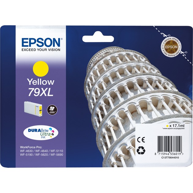 Epson Original 79XL Druckerpatrone gelb 2.000 Seiten 17,1ml (C13T79044010)