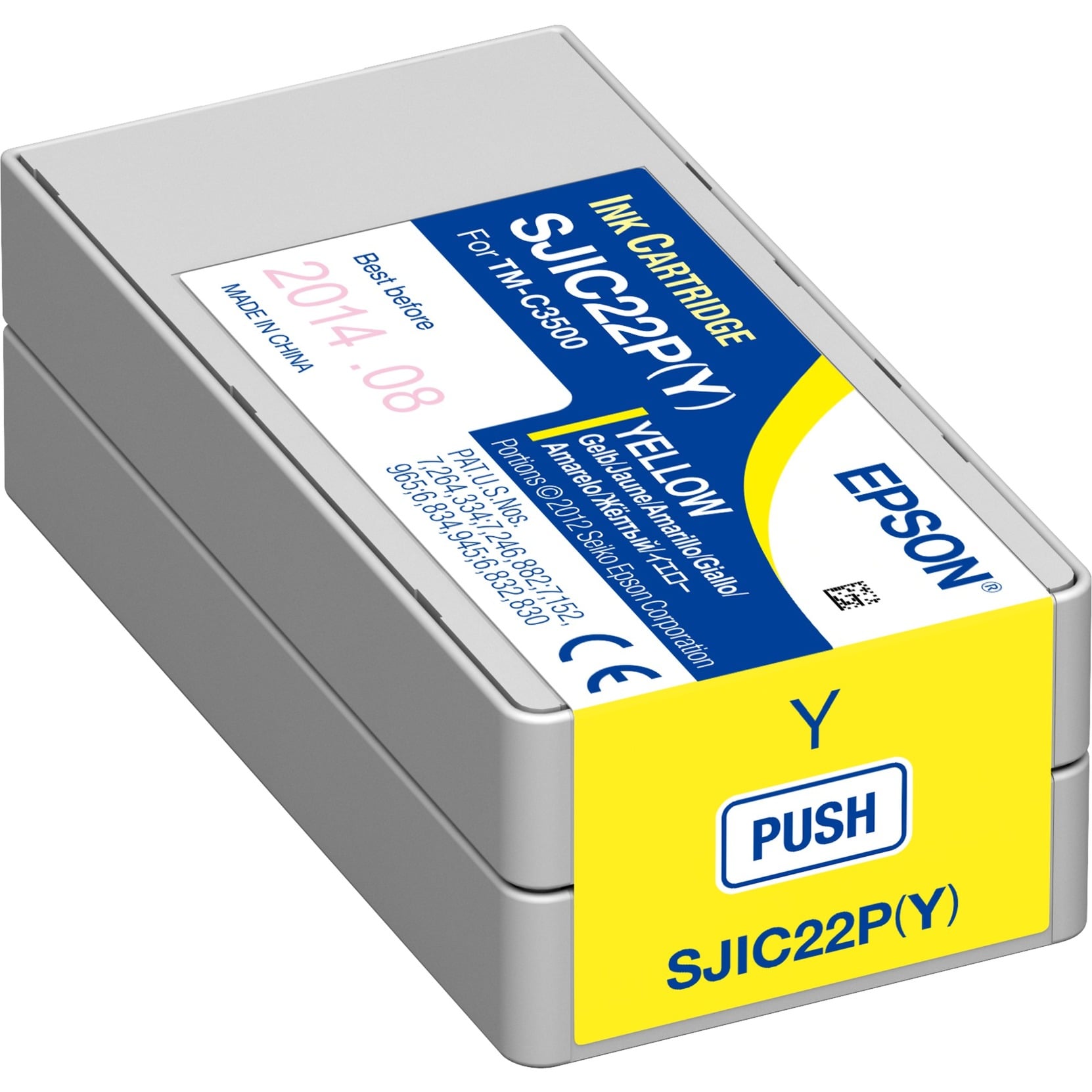 Epson Druckerpatrone SJIC22P(Y) (C33S020604) gelb 8715946534275 Epson