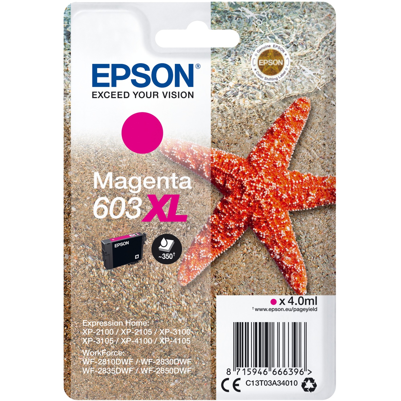 Tinte magenta 603XL (C13T03A34010)