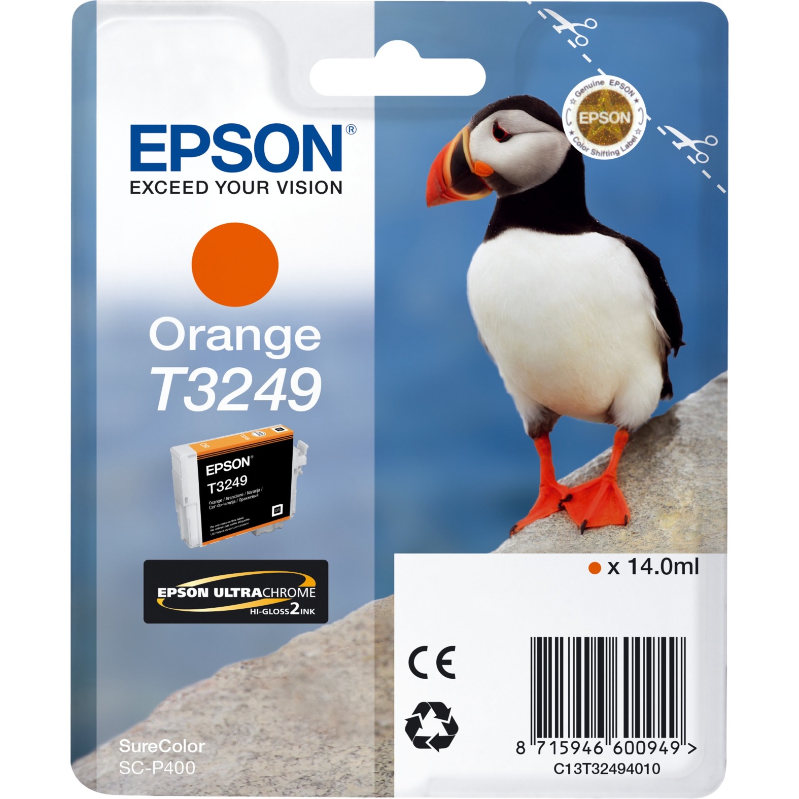 Tinte orange C13T32494010