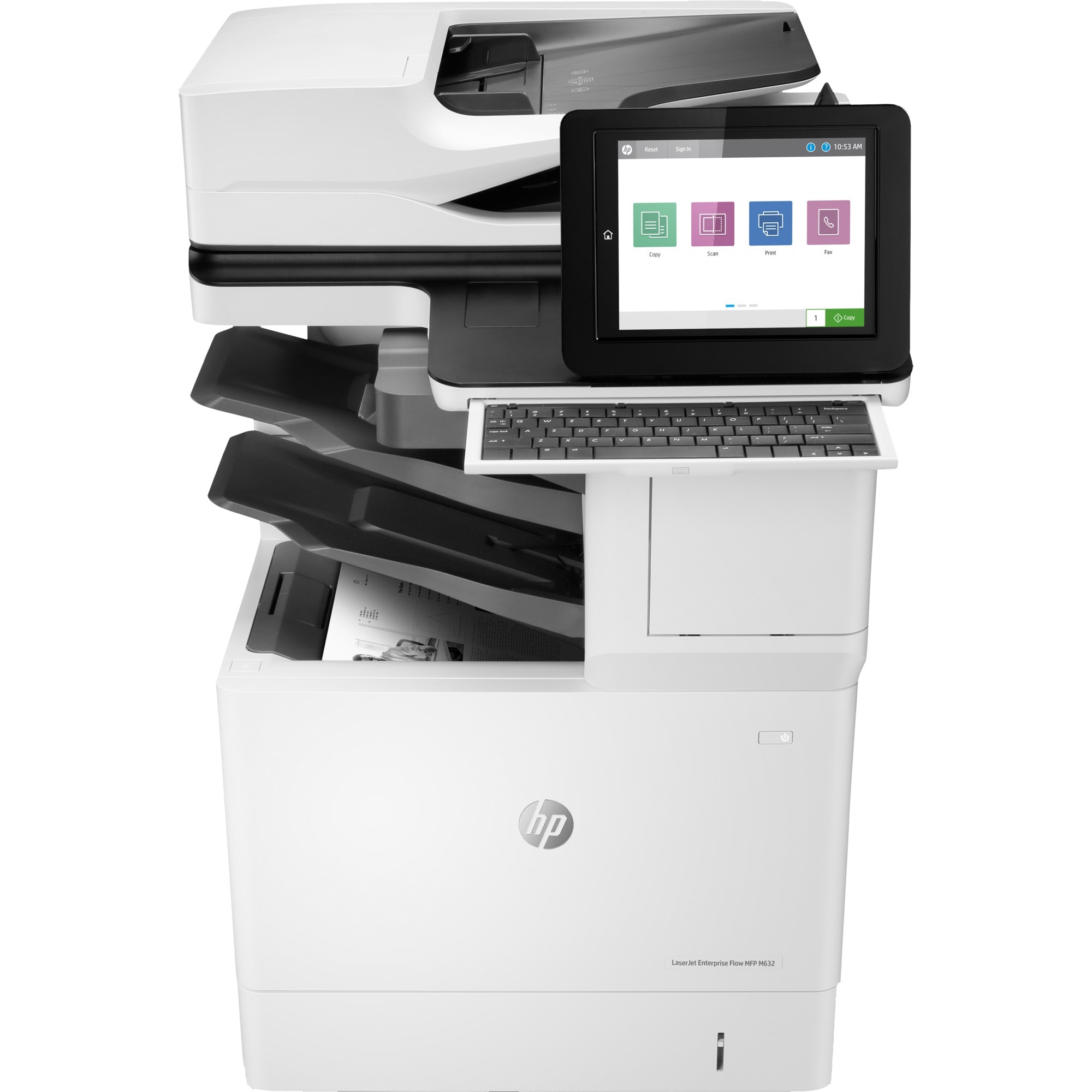 HP LaserJet Enterprise Flow MFP M632z, Multifunktionsdrucker | 00889894195845 HP LaserJet Enterprise Flow MFP M632z, Multifunktionsdrucker | 00889894195845