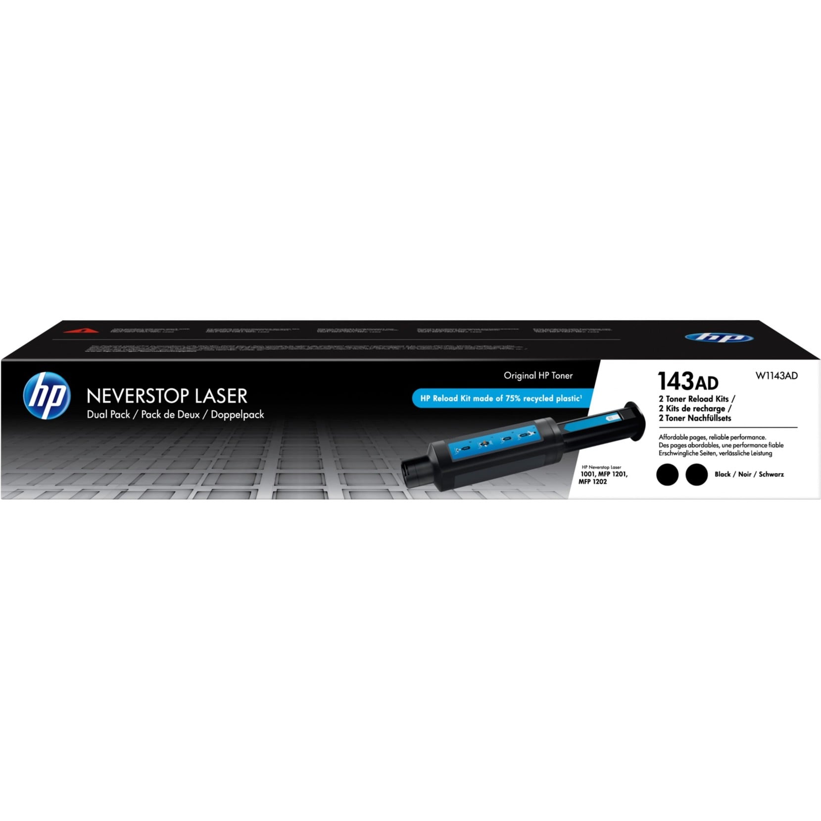 Neverstop Toner Nachfüll-Kit 143AD (W1143AD)