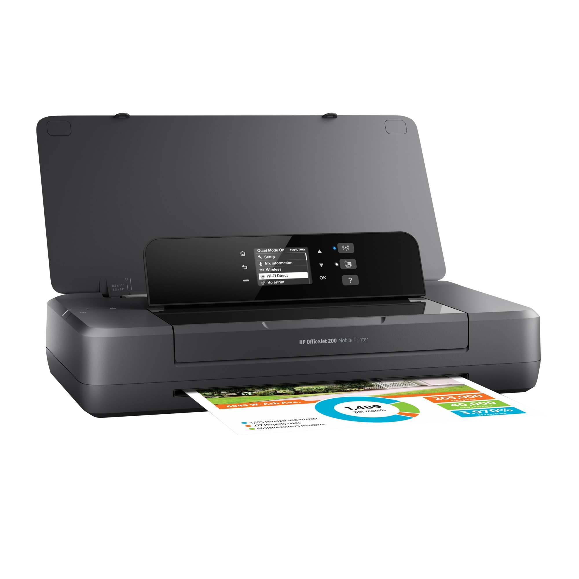 HP OfficeJet 200 Mobildrucker, Tintenstrahldrucker | 00889894402004 HP OfficeJet 200 Mobildrucker, Tintenstrahldrucker | 00889894402004