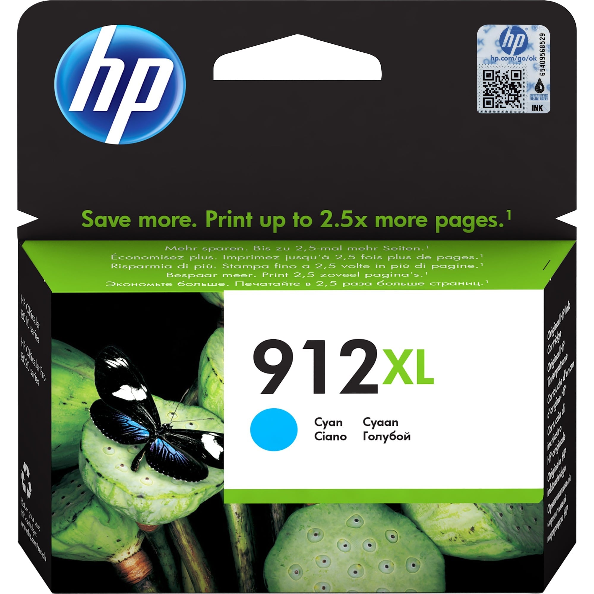 HP Druckerpatrone 912XL (3YL81AE) cyan 0192545866866 HP