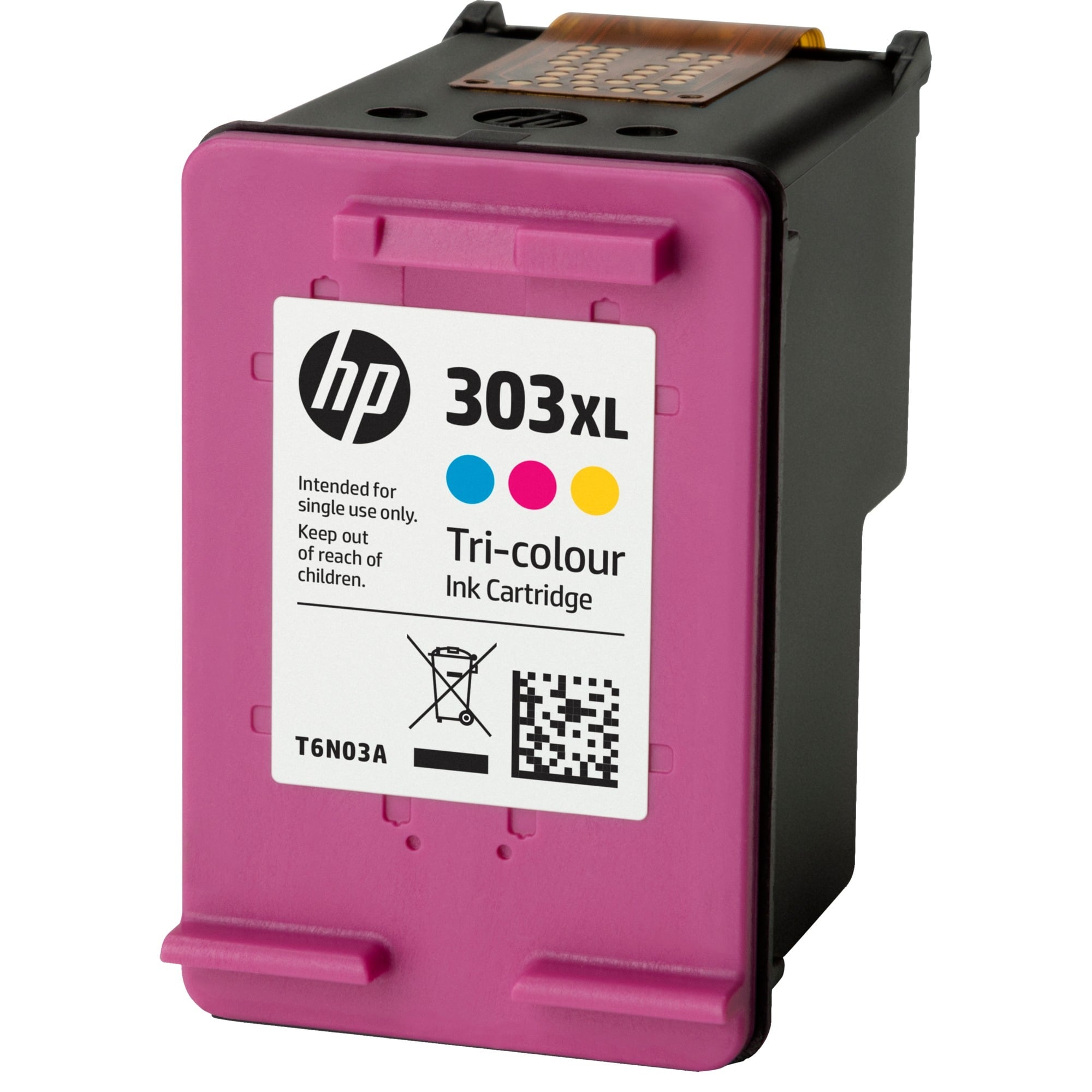 HP Original 303XL Druckerpatrone cyan, magenta, gelb 415 Seiten 10ml (T6N03AE)
