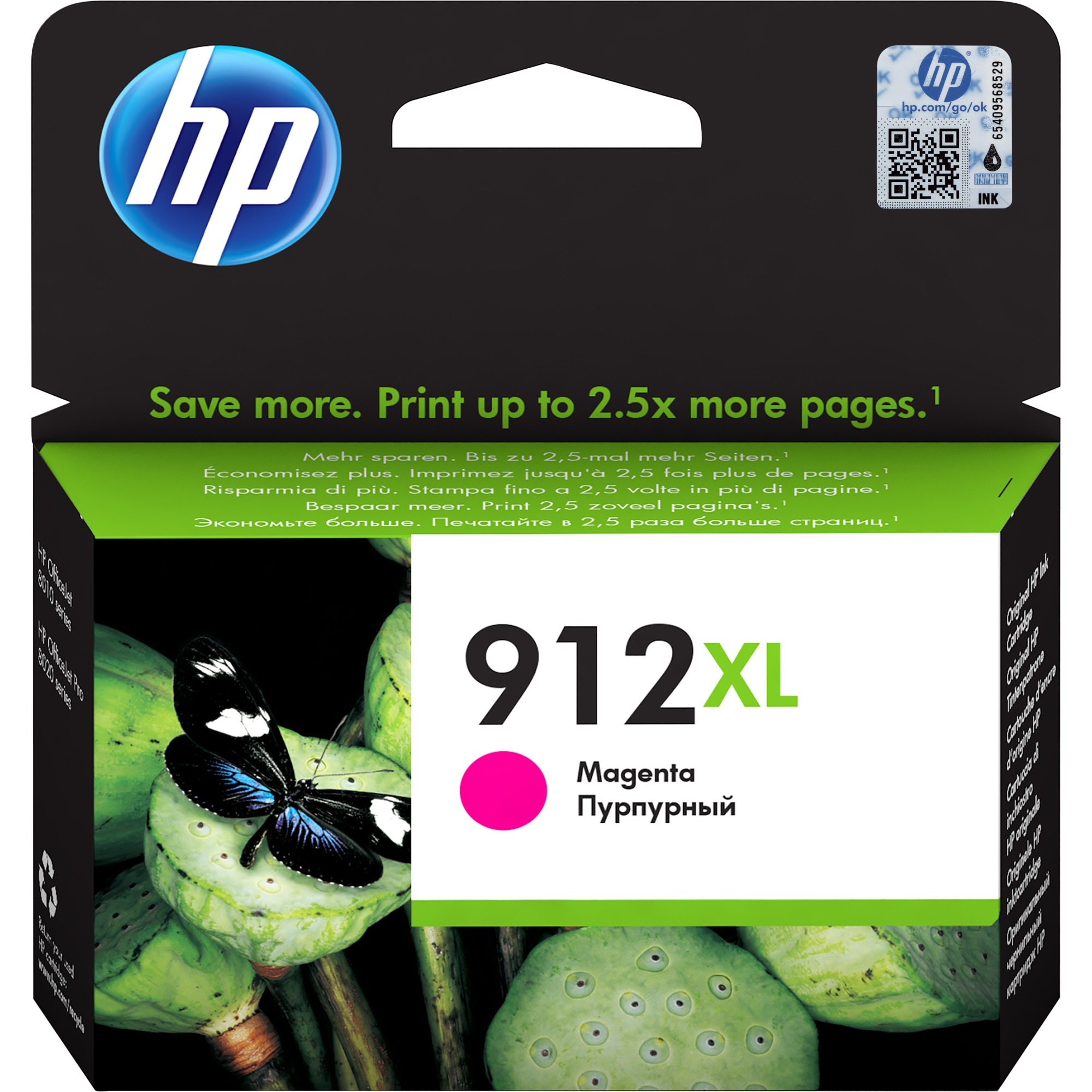 Tinte magenta Nr. 912XL (3YL82AE)