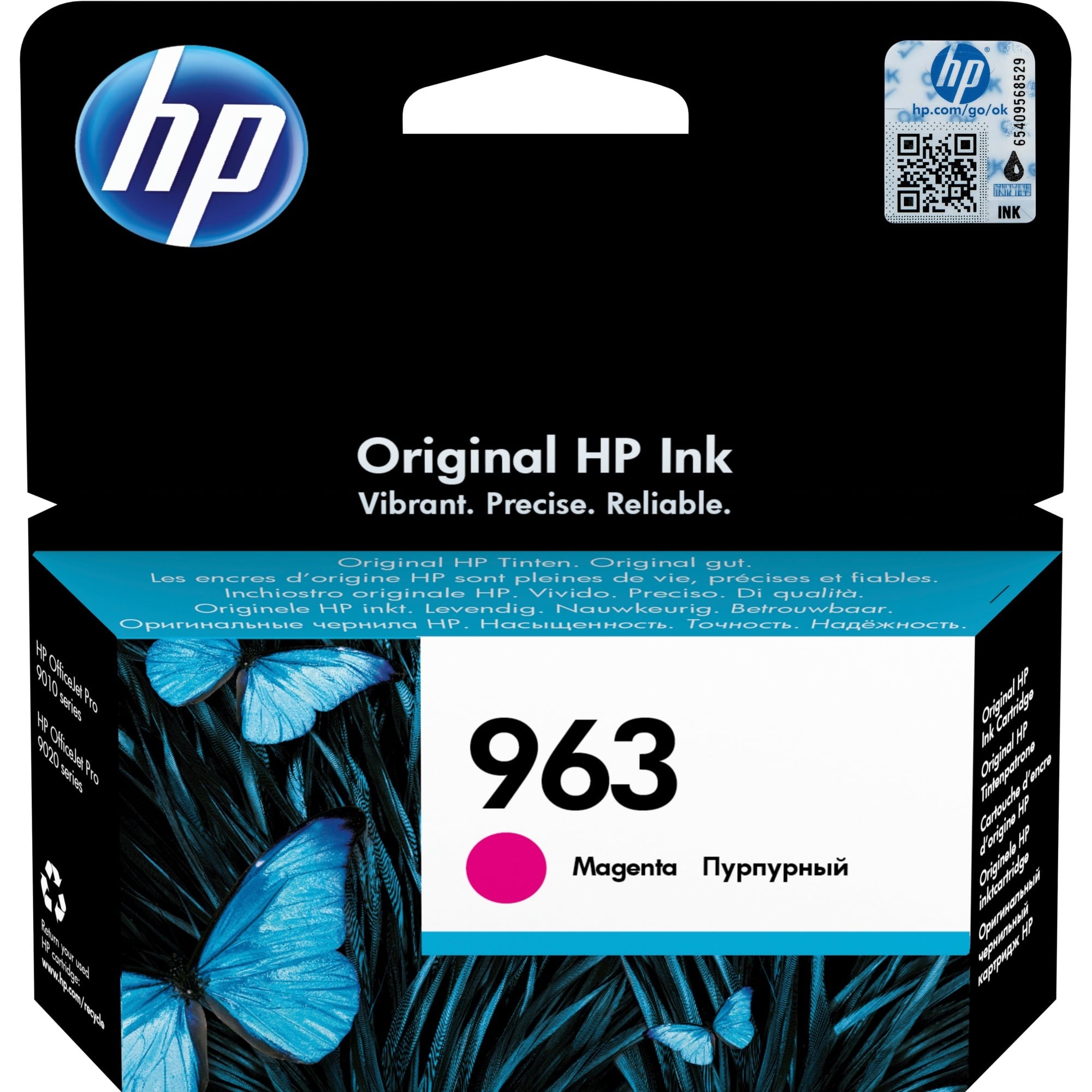 Hewlett Packard HP Tintenpatrone Nr. 963 3JA24AE Magenta (ca. 700 Seit