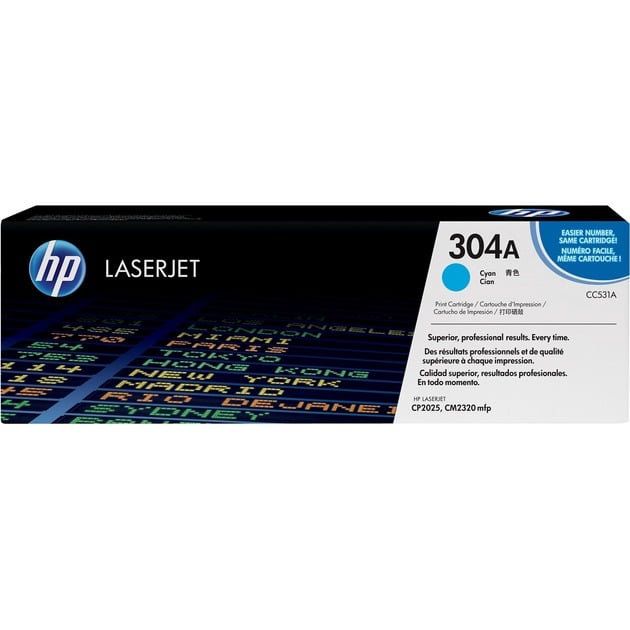 Toner cyan 304A (CC531A)