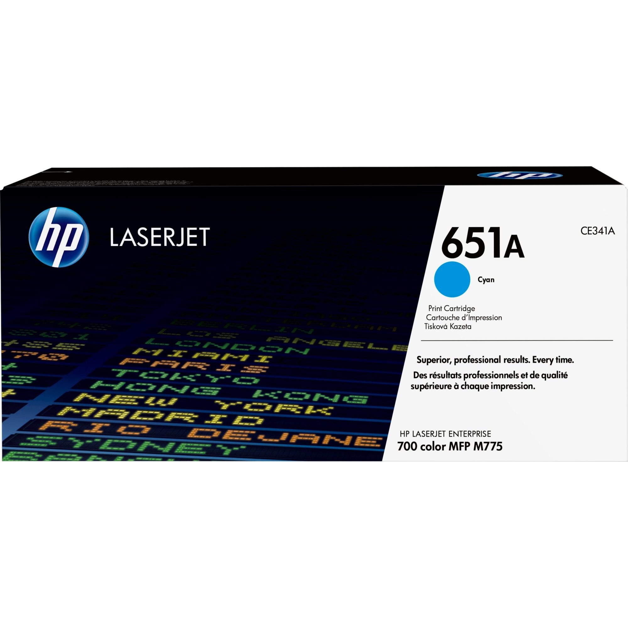 Toner cyan 651A (CE341A)